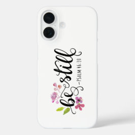 Funda iPhone 16 Be Still - Salm 46:10