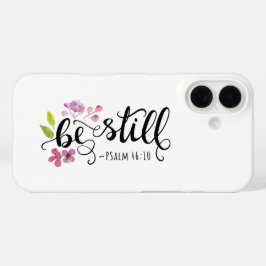 Funda iPhone 16 Be Still - Salm 46:10