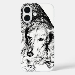 Funda iPhone 16 Bebe con columna vertebral – Dachshund