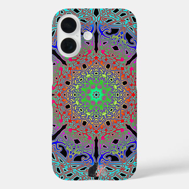 Funda iPhone 16 Bedazzle Spectra Glyph (Reverso )