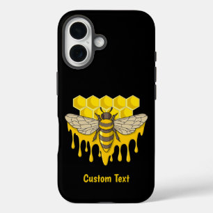 Funda iPhone 16 Bee Hive Honey