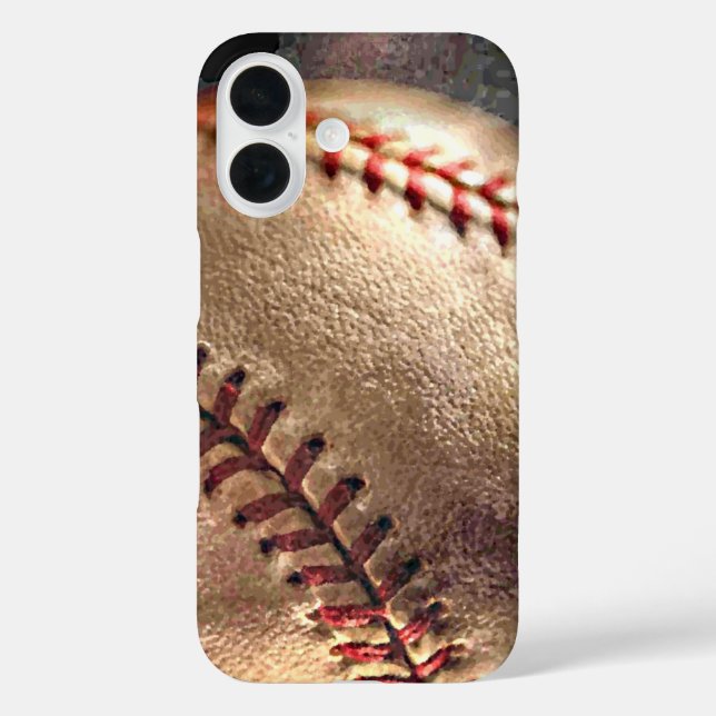 Funda iPhone 16 Béisbol (Reverso )