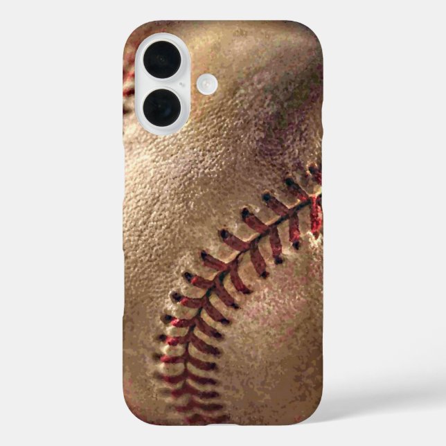 Funda iPhone 16 Béisbol (Reverso )