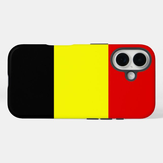 Funda iPhone 16 Bélgica (Reverso (Horizontal))