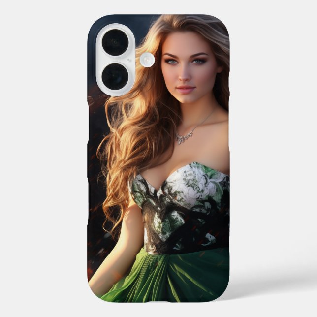 Funda iPhone 16 Belleza Ardiente (Reverso )