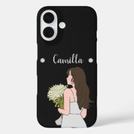 Funda iPhone 16 Belleza y bytes encanto floral