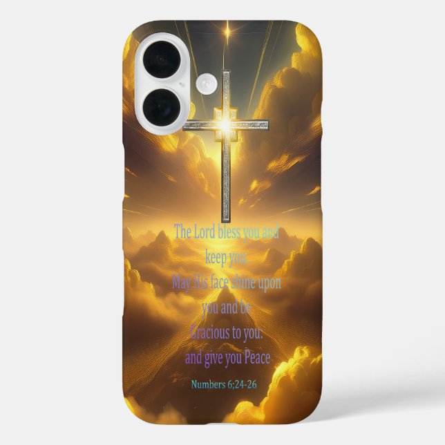 Funda iPhone 16 Bendición (Reverso )