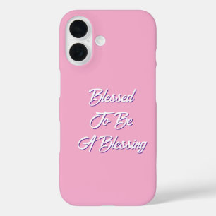 Funda iPhone 16 Bendita Por Ser Un Rosa Bendito