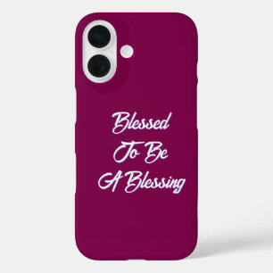 Funda iPhone 16 Bendito Sea Un Vino Bendito