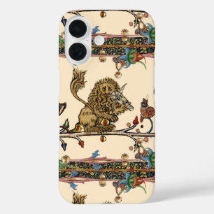 Funda iPhone 16 BESTIARIO MEDIEVAL HACIENDO MÚSICA MÚSICA Violinis