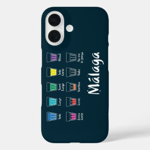 Funda iPhone 16 Bienvenido a Málaga 1: El Café