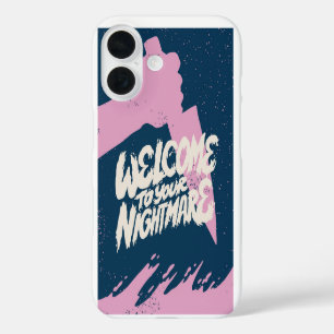 Funda iPhone 16 Bienvenido a tu pesadilla - Cuchilla de terror de