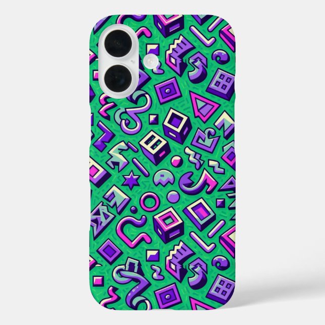 Funda iPhone 16 Bienvenidos a los años 90 (Reverso )