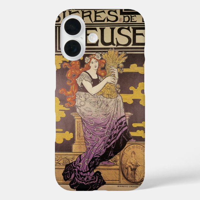 Funda iPhone 16 Biere de la Meuse por Marc Auguste Bastard (Reverso )