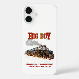 Funda iPhone 16 Big Boy Vintage Steam Train American Locomotive