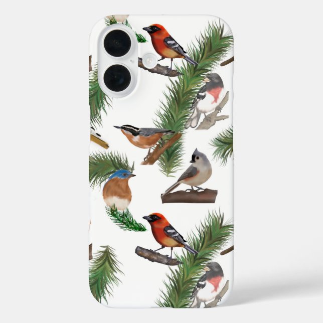 Funda iPhone 16 Birds of New England iPhone case (Reverso )