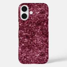 Funda iPhone 16 Blackberry Wine Pattern 