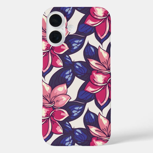 Funda iPhone 16 Bloom eléctrico (Reverso )