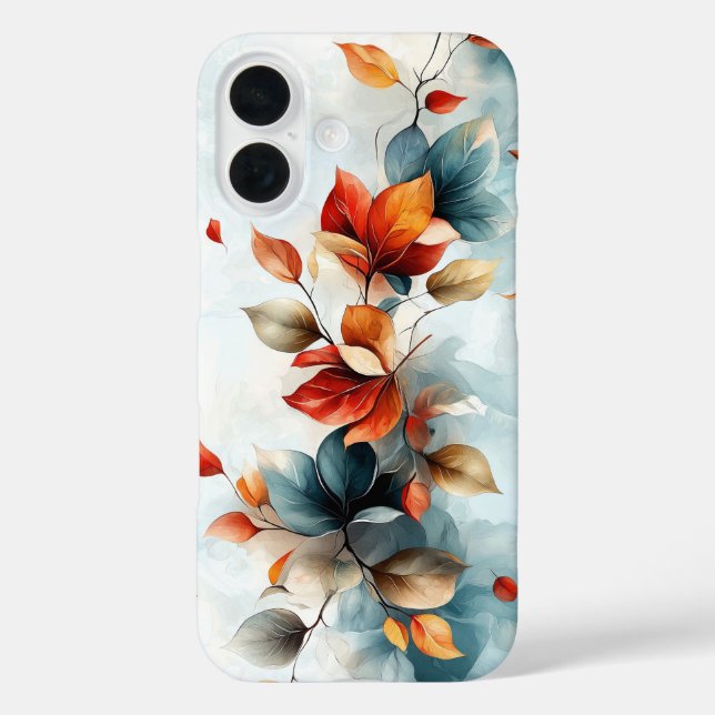 Funda iPhone 16 Bloom oceánico (Reverso )