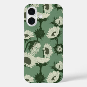 Funda iPhone 16 Bloque de madera Imprimir blanco giratorio