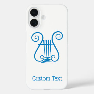 Funda iPhone 16 Blue Lyre
