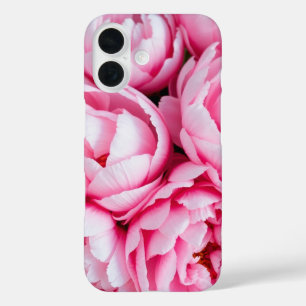 Funda iPhone 16 Blushing Peonies
