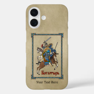 Funda iPhone 16 Bogatyr ruso medieval