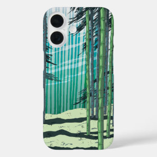 Funda iPhone 16 Bosque de Bambú