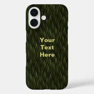 Funda iPhone 16 Bosque de Conifer Fractal