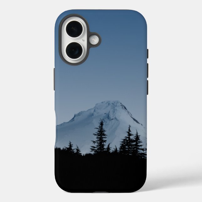 Funda iPhone 16 Bosque de montaña (Reverso )