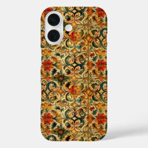 Funda iPhone 16 Botánica de la Edad de Oro