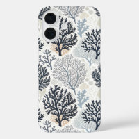 Botanical Coral Ocean Vibes