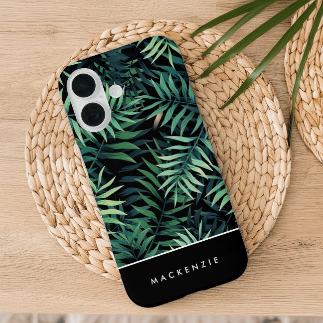 Funda iPhone 16 Botánico Tropical Personalizado (Subido por el creador)