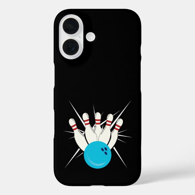 Funda iPhone 16 Bowling Bliss (Reverso )