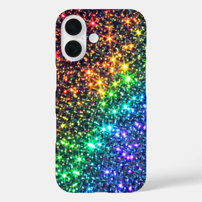 Funda iPhone 16 Brillo colorido (Reverso )