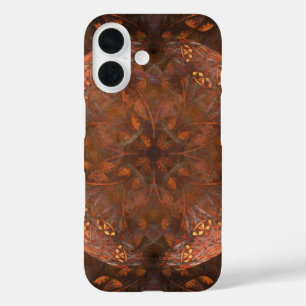 Funda iPhone 16 Brillo de Cobre Dorado
