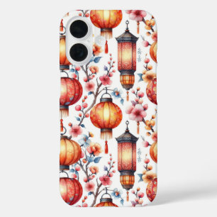 Funda iPhone 16 Brillo de las linternas chinas