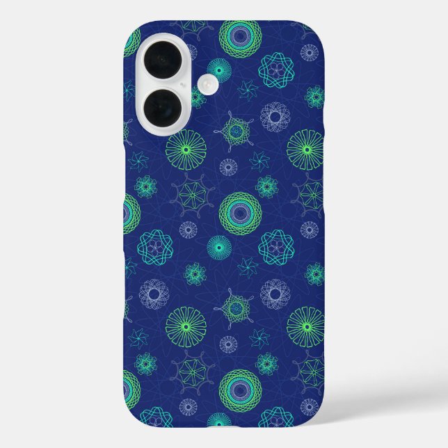 Funda iPhone 16 Brillo de uranio (Reverso )