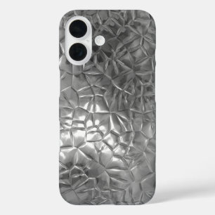 Funda iPhone 16 Brillo gris metalizado