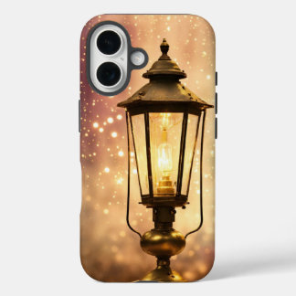 Funda iPhone 16 Brillo nostálgico - Estuche para iPhone con lámpar
