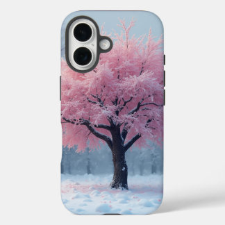 Funda iPhone 16 brotes de flores