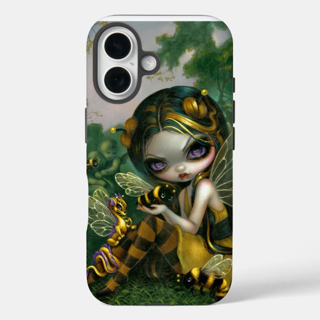 Funda iPhone 16 Bumblebee Dragonling IPhone 16 Case (Reverso )