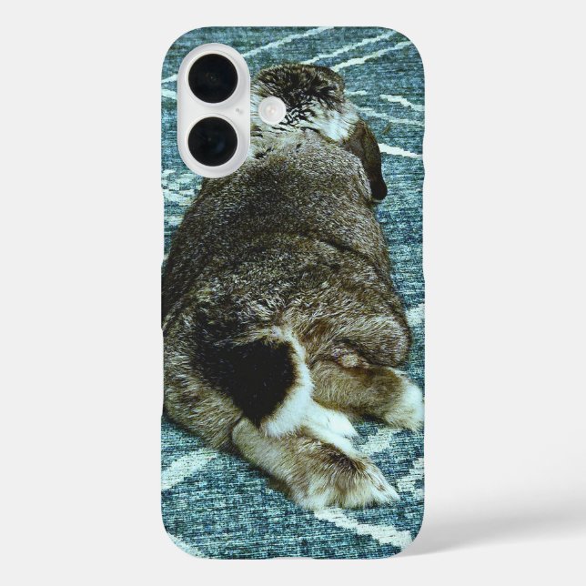 Funda iPhone 16 Bunny relajado 1 (Reverso )