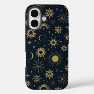 Funda iPhone 16 Burst Celestial de Oro
