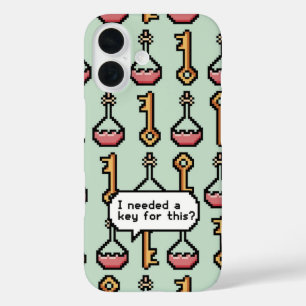 Funda iPhone 16 Búsqueda de píxeles - clave y posición