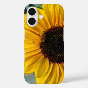 Funda iPhone 16 Busy Bee Sunflower