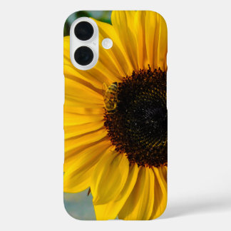 Funda iPhone 16 Busy Bee Sunflower