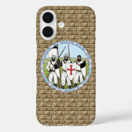 Funda iPhone 16 Caballeros Templarios medievales