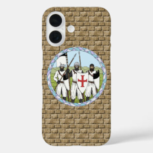 Funda iPhone 16 Caballeros Templarios medievales