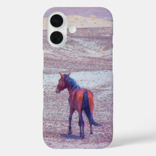 Funda iPhone 16 Caballo desierto P8640